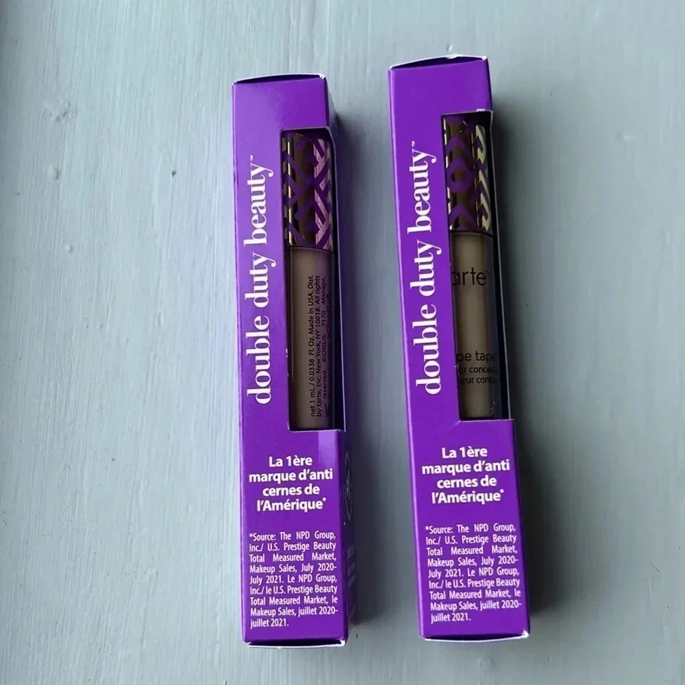 Bundle of Tarte Shape Tape Concealer - Travel Size | 34S Shape Tape | Travel